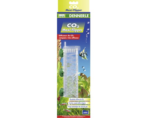 Appareil d'alimentation en CO2 Dennerle Profi-Line CO2 Maxi Flipper Dennerle CO2 Maxi-Flipper pour aquariums jusqu''à 600 litres