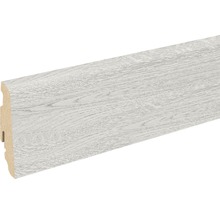 Fußleiste aus Holz mit Holzmaserung
