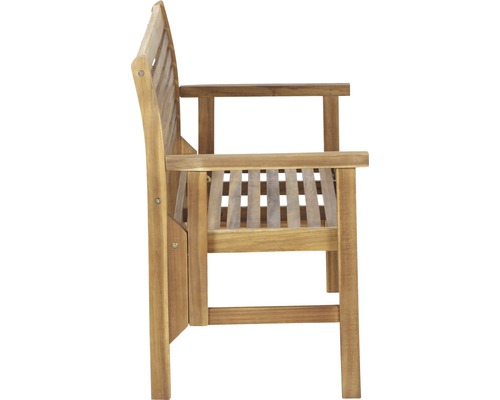 Holz Gartenbank Seitenansicht