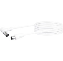 Koaxialkabel mit Winkelstecker