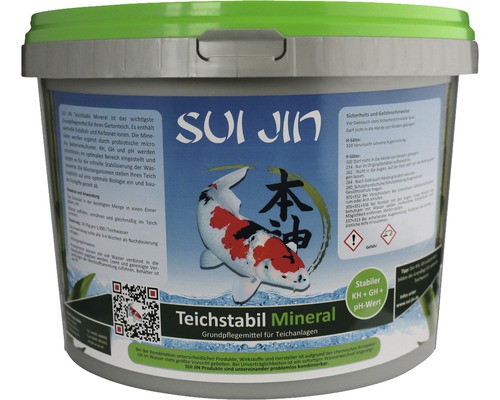 Produit d'entretien de base SUI JIN stabilité du plan d'eau minéral 2.5 kg