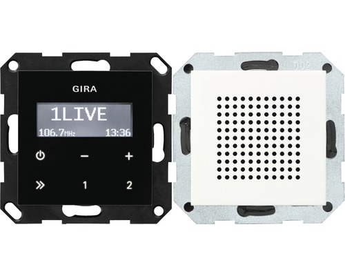 Radio Haut-parleur radio Gira Standard 55 E2 Event blanc pur mate