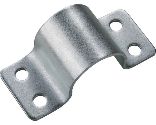 Collier de serrage en métal avec trous de fixation