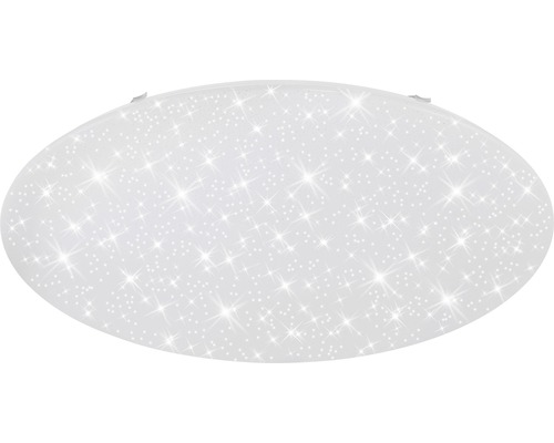 Plafonnier LED à intensité lumineuse variable 80W 6500 lm 3000 - 6000 K Ø 80 cm ciel étoilé + fonction veilleuse