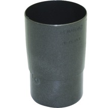 Manchon de tuyau Marley plastique rond anthracite métallique DB703 DN 75 mm-thumb-0