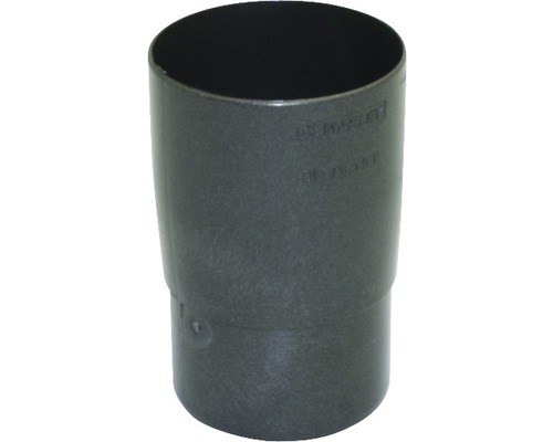 Manchon de tuyau Marley plastique rond anthracite métallique DB703 DN 105 mm