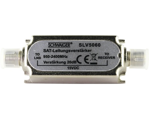 Amplificateur SAT-ZF 20 dB Schwaiger SLV5060531