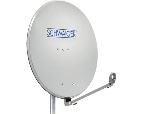 Satellitenantenne mit Schwaiger Logo