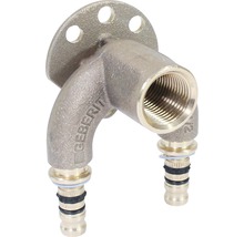 Geberit coude de raccordement d''appareil avec rosette de fixation