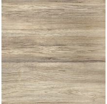 Tableau pense-bête en verre Wood, magnétique et inscriptible, marron 30x30 cm