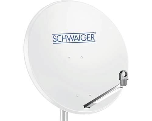Satellitenschüssel mit Schwaiger Logo