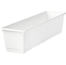 Jardinière Geli Standard, plastique, 60x17x14 cm, blanc