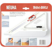Neuha Tebo Blitz Teppichbodenschneider zum genauen Zuschneiden von Teppichböden und flexiblen Belägen