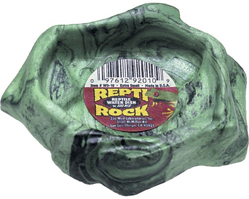 Mangeoire ZOO MED Repti Rock Water Dish 10x9x3 cm choix de couleurs