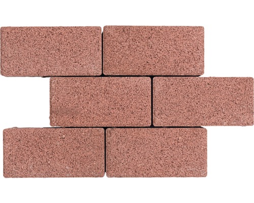 Mehrere Pflastersteine aus Beton