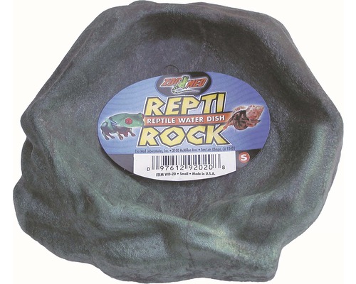 Mangeoire ZOO MED Repti Rock Water Dish 16x11x4 cm choix de couleurs