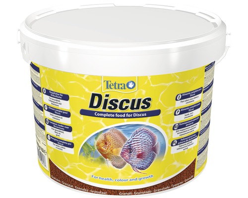 Tetra Diskusfutter im Eimer für Gesundheit, Farbe und Wachstum
