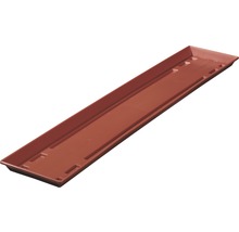 Blumenkastenuntersetzer geli Kunststoff 78x15 cm terrakotta