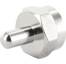 Metallischer F-Stecker