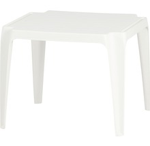 Kindertisch Tavolo Baby Kunststoff 56x52x44 cm weiß