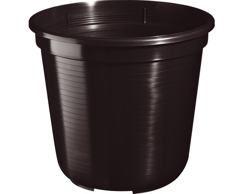 Pflanztopf geli Kunststoff Ø 32 H 26,5 cm braun