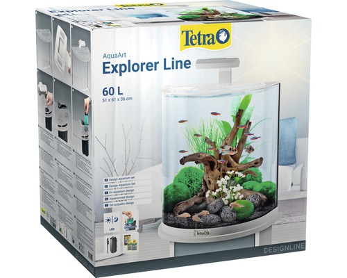 Kit complet aquarium Tetra AquaArt Explorer Line 60 litres