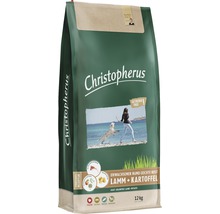 Christopherus aliments secs pour chiens agneau et pomme de terre, 12 kilogrammes