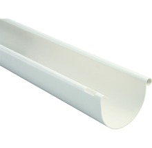 Gouttière en plastique