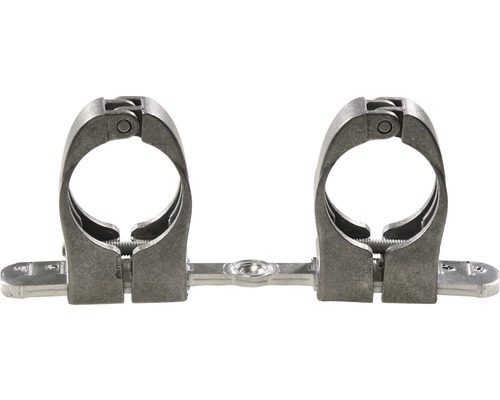 Doppelschelle zur Befestigung von Rohren