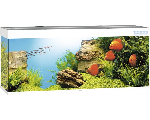 Aquarium Juwel Rio 450 LED sans meuble bas blanc