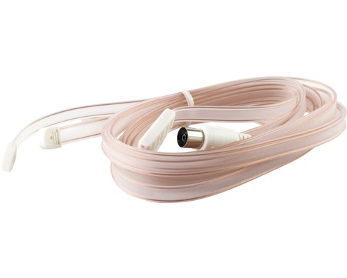 Câble d''antenne plate avec fiche d''antenne