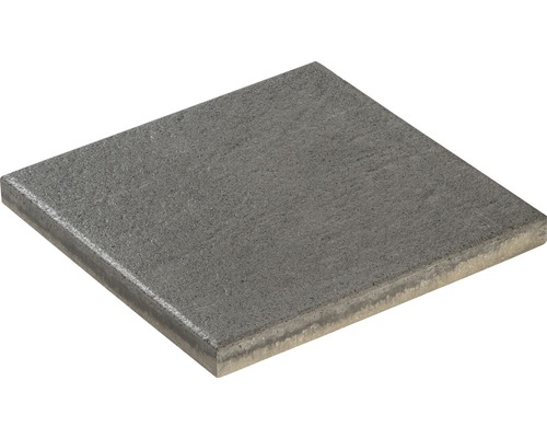 Dalle de terrasse en béton iStone Style gris basalte 40 cm x 40 cm x 4 cm Pavé en béton