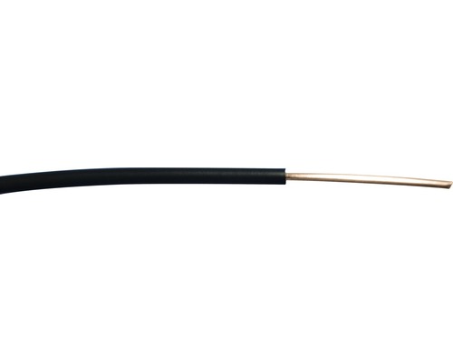 Conducteur H07 V-U 1x1,5 mm² 20 m noir
