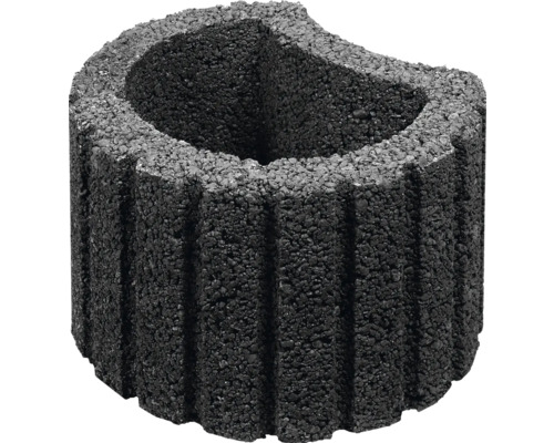 Muret floral de soutènement LusoFlor® anthracite 30 cm x 25 cm x 20 cm Muret floral de soutènement LusoFlor® anthracite 30 cm x 25 cm x 20 cm