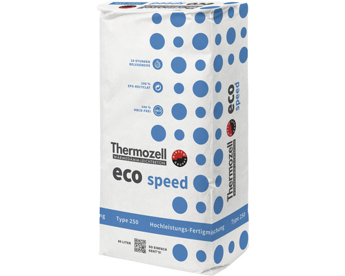 Thermozell eco 250 speed Fertigmischung Sack = 80 l
