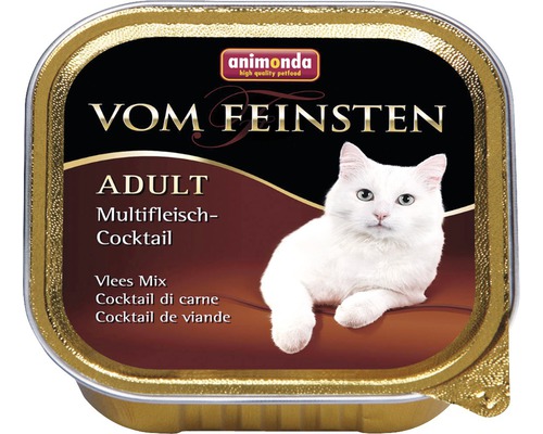 Pâtée pour chats animonda Adult, mélange de viandes 100 g