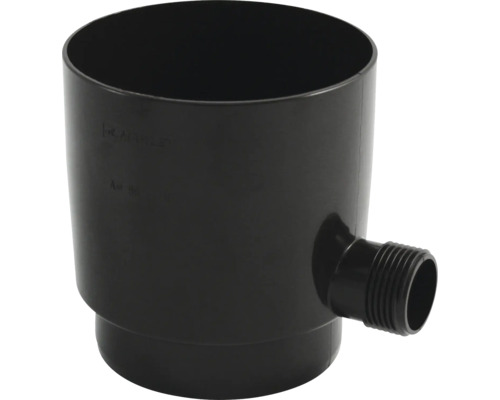 Collecteur d'eau de pluie Marley avec raccordement 1“ filetage extérieur marron chocolat RAL 8017 DN 75 mm Collecteur d'eau de pluie Marley avec raccordement 1“ filetage extérieur marron chocolat RAL 8017 DN 75 mm