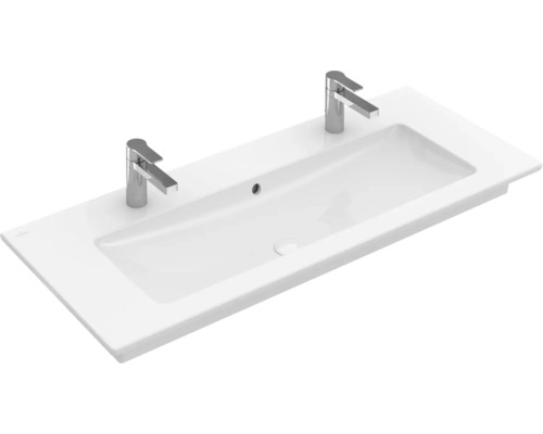 Villeroy & Boch Doppelwaschtisch Venticello 120 cm weiß mit Beschichtung 4104CKR1