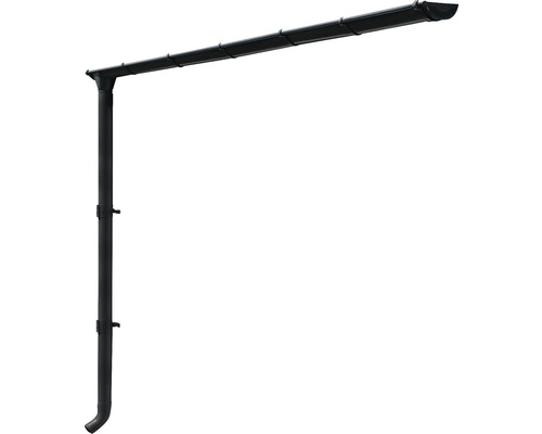 Gouttière SKAN HOLZ 335 cm anthracite Tuyau de descente et gouttière