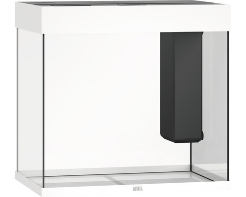 Aquarium vide avec système de filtration