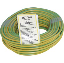 Conducteur H07 V-U 1G10 mm² 20 m vert/jaune-thumb-2
