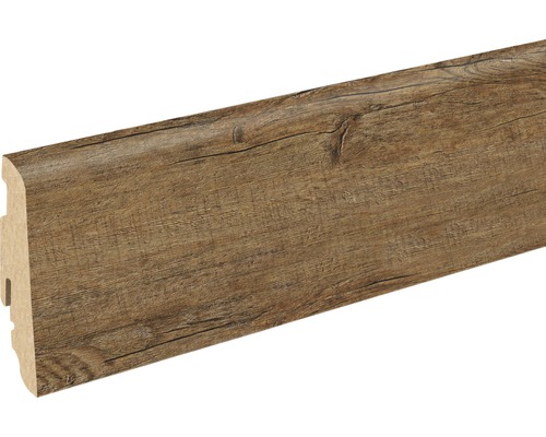 SKANDOR Sockelleiste Ristic Oak FO07C FU60L 19 x 58 x 2400 mm Fußleiste aus Holzwerkstoff mit Holzdekor