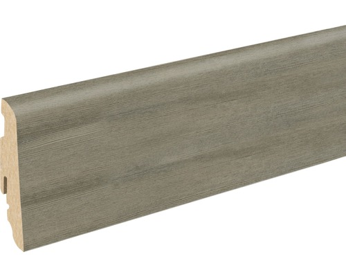 SKANDOR Sockelleiste Toscany Pine FOKI191 FU60L 19 x 58 x 2400 mm Sockelleiste mit Holzstruktur