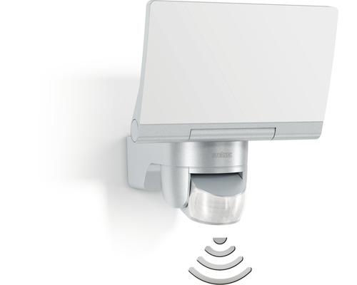 Projecteur LED avec capteur Steinel 13,7 W 1550 lm 3000 K blanc chaud Hxl 218x180 mm XLED Home 2 S argent Projecteur LED avec capteur Steinel 13,7 W 1550 lm 3000 K blanc chaud Hxl 218x180 mm XLED Home 2 S argent