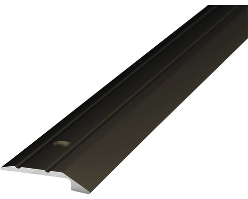 Arrêt de bord alu bronze perforé 30x1000 mm