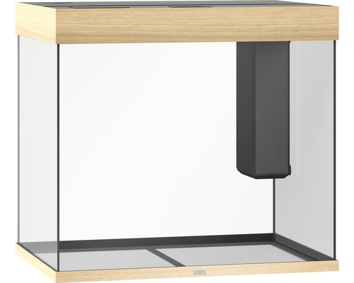 Aquarium vide avec système de filtration