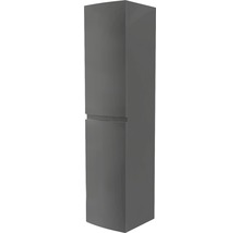 Armoire haute Vague hauteur 170 largeur 40 profondeur 38 cm anthracite