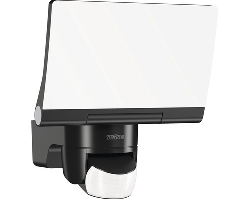 Projecteur à capteur LED Steinel 13,7 W 1550 lm 3000 K blanc chaud 218x180 mm XLED Home 2 S noir Projecteur à capteur LED Steinel 13,7 W 1550 lm 3000 K blanc chaud 218x180 mm XLED Home 2 S noir
