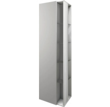 Hochschrank Baden Haus Angie 185x45 cm Weiß glänzend