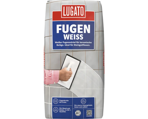 Lugato Fugen Weiss Fugenmörtel Sack